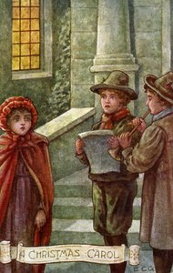 Un chant de Noël" de Charles Dickens (imprimé)