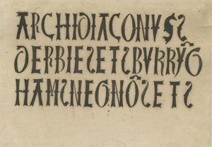 Église de Barton-under-Needwood - inscriptions - School English
