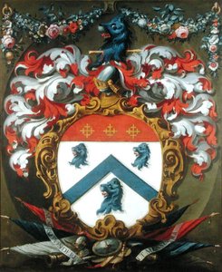 Blason de Sir Christopher Wren (1632-1723) - School English