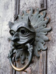 Heurtoir de la cathédrale de Durham, copie de l