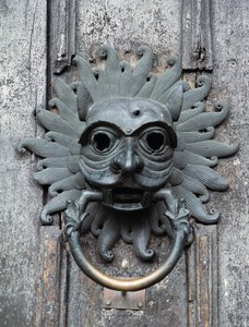 Heurtoir de sanctuaire de la cathédrale de Durham, copie de l