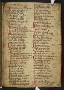 Novele cirurgerie, extrait (365 lignes). Une collection de recettes médicales en vers anglo-normands - School English