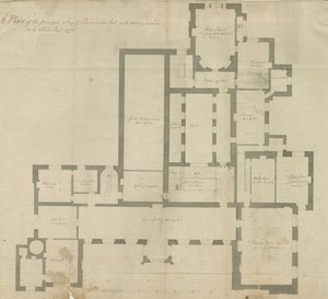 Intérieur de Beaudesert Hall et Parc