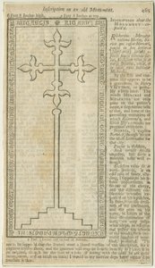 Lichfield - Dalle monumentale de Richard Mercator - School English