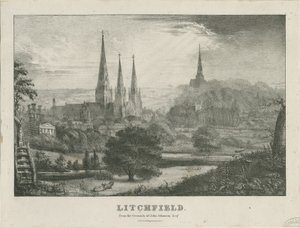 Lichfield - Vue nord-ouest - School English