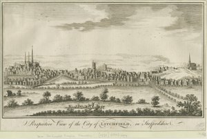 Lichfield - Vue sud-ouest