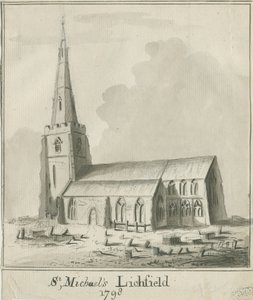 Lichfield - Église de St. Michael - School English