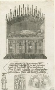 Cathédrale de Lichfield - Tombe de l