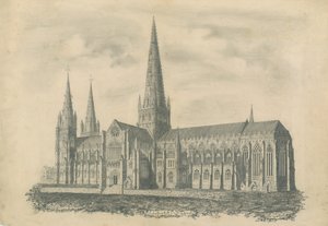 Cathédrale de Lichfield - Vue sud-est