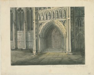 Cathédrale de Lichfield - Transept sud - School English