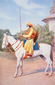 Guerrier à cheval Maratha de l
