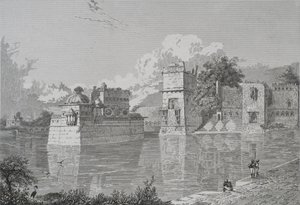 Palais de Ranee Bheem et Pudmundi à Cheetore (Chitor, État d