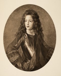 Prince Jacques François Édouard Stuart, pub. 1902 (collotype) - School English
