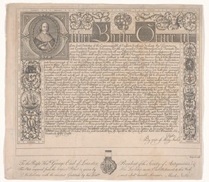 Souverain Oliver (gravure) - School English