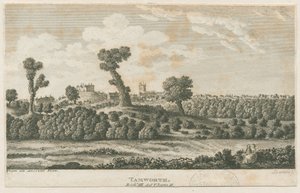 Château de Tamworth (gravure)