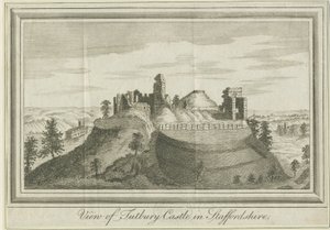 Château de Tutbury - Vue de l