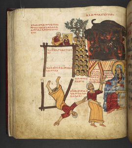 Les miracles de Marie, f.63v, vers 1667-82 (manuscrit)
