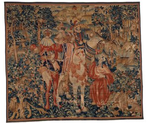 Tapisserie, Alexandre et Diogène - School Franco Flemish