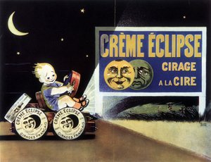 Publicité pour le cirage « Eclipse Crème » - School French