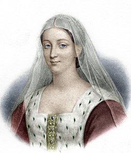 Agnès Sorel, maîtresse du roi Charles VII - School French