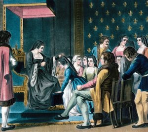 Anne de Bretagne remettant l