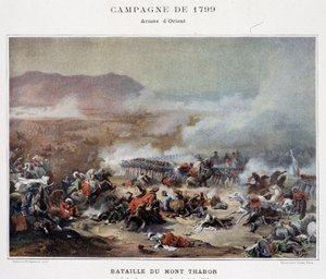 Combat du Mont Thabor - dans « Victoires et Conquêtes des Armées Françaises », Paris, n.d. - School French