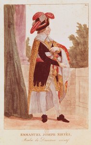 Emmanuel Joseph Sieyes (1748-1836) 18e-19e siècle - School French
