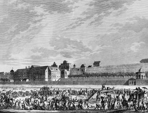 Révolution française et mouvements anti-révolutionnaires : Mort de Jean Sylvain Bailly le 12 novembre 1793 guillotiné, pour avoir déposé en faveur de Marie-Antoinette lors de son audition, sur l