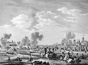 Révolution française et arrivée des forces contre-révolutionnaires : victoire des révolutionnaires français à Jemmapes le 6 novembre 1792 sur l