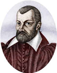 Jean Bodin 1530-1596 (gravure en couleur) - School French