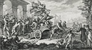 Le Triomphe par Jean-Philippe Rameau (Jean Philippe) (1683-1764) - compositeur, claveciniste, organiste et théoricien de la musique anglais - School French