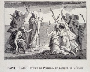 Saint Hilaire, évêque de Poitiers et docteur de l