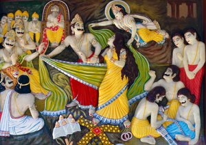 Draupadi Cheer-Haran par Dushasana Mahabharata