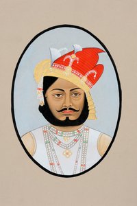 Peinture miniature de Bairi Sal Jaisalmer - School Indian
