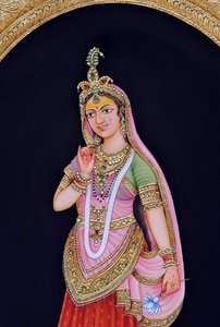 Miniature de Radha - School Indian