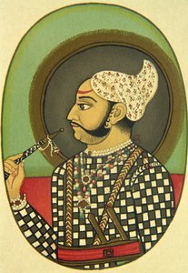Portrait de Maharaja Bundi Budh Singh, Inde - School Indian