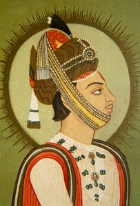 Portrait du Maharaja Jay Singh III, Jaipur, Rajasthan, Inde - School Indian