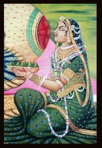 Radha, une des épouses de Krishna