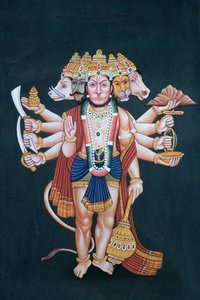 Shri Panchmukhi Hanuman - School Indian