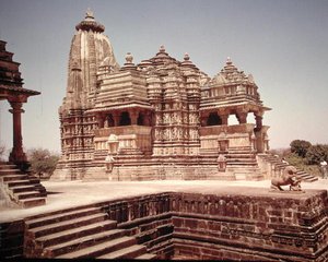 Vue du Temple de Devi Jagadamba