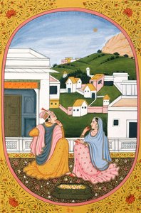 Image du calendrier annuel et peinture pour un mois hindou Paush, Inde - School Indian