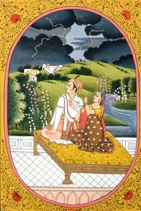 Image et peinture du calendrier annuel pour un mois hindou Shravan, Inde - School Indian