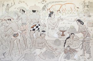 Peinture murale - School Indonesian