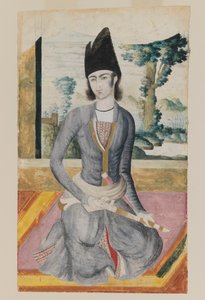 Prince Qajar assis - School Iranian
