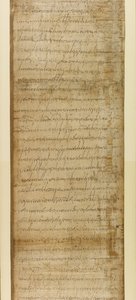 Acte de vente de Ravenne, 3 juin 572 (papyrus)