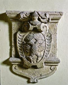 Blason (marbre) - School Italian