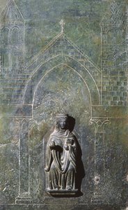 Détail de la porte de l