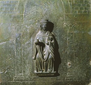 Détail de la porte de l