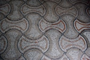 (détail) de la décoration de sol