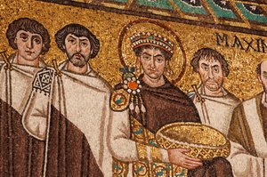 Empereur Justinien I (mosaïque)